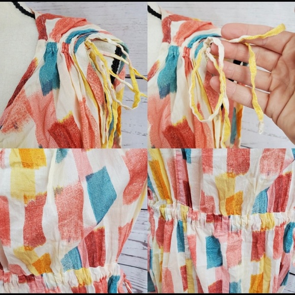 Lilka Anthropologie Painters Palette cutout dress - Picture 6 of 8